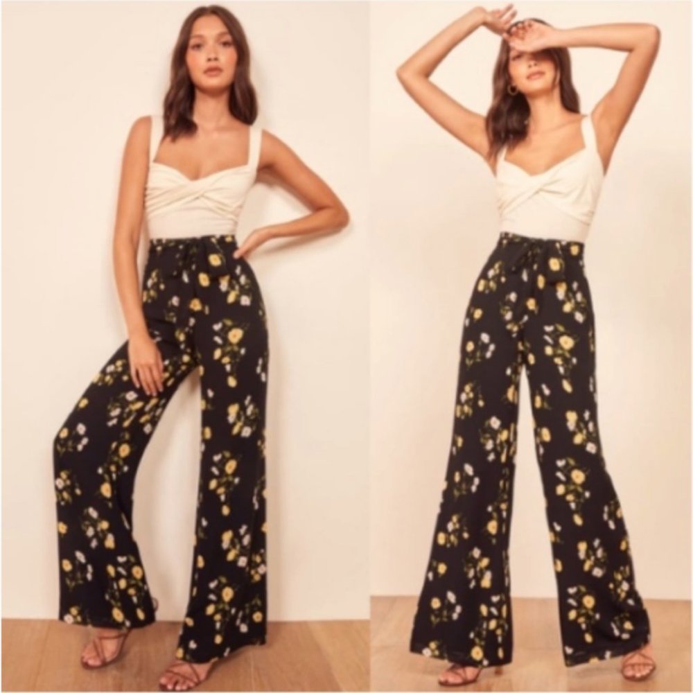 Reformation Starry Pant Floral Piazza